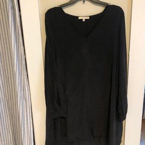 Vintage Lavender Brown Cold Shoulder Dress